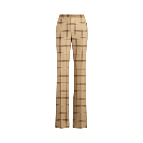 Quinlan Plaid Wool Pant Ralph Lauren Collection in 1