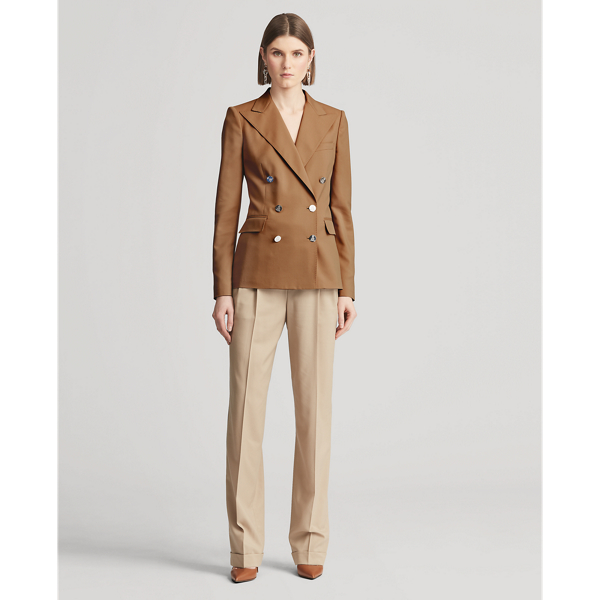 Cognac Camden Cashmere Jacket Ralph Lauren Collection 3