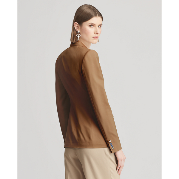 Cognac Camden Cashmere Jacket Ralph Lauren Collection 4