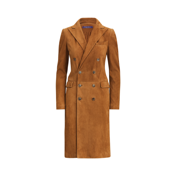 Wellesly Lamb-Suede Dress Ralph Lauren Collection 1