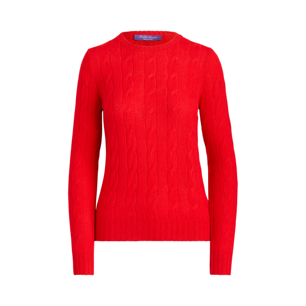 Cable-Knit Cashmere Sweater Ralph Lauren Collection 1