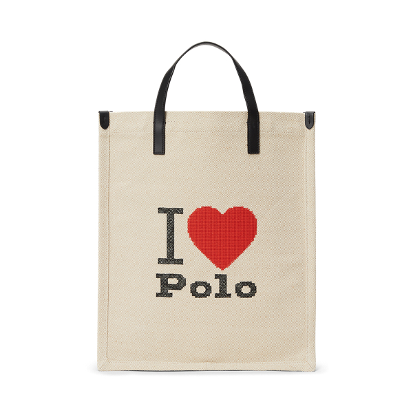 Graphic Large Shopper Tote Polo Ralph Lauren em 1