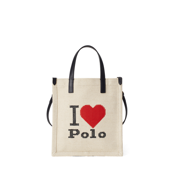 Graphic Small Shopper Tote Polo Ralph Lauren em 1