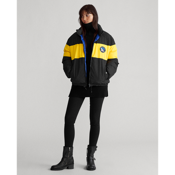 Black Reversible Down Jacket Polo Ralph Lauren 4