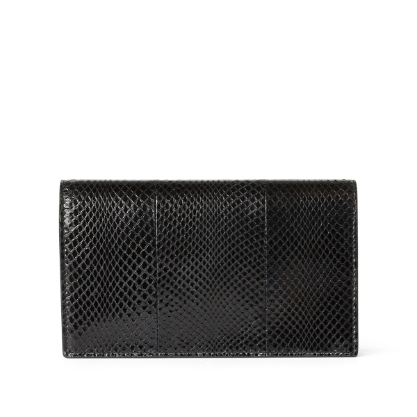 Cartera con cadena Ricky Ayers Ralph Lauren Collection en Negro 3