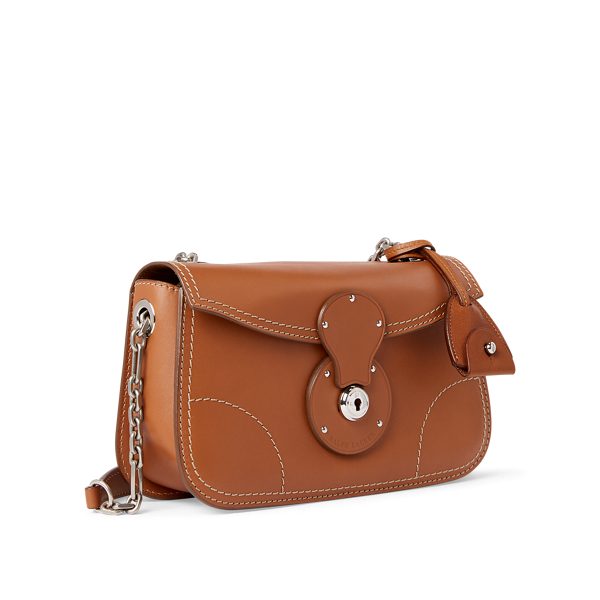 Gold Calfskin Chain Bag Ralph Lauren Collection 2