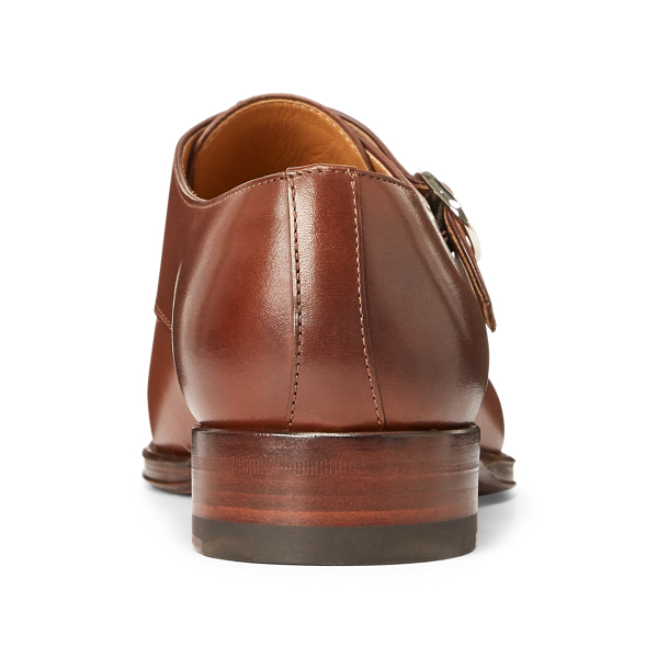 Brown Shaye Burnished Calfskin Shoe Ralph Lauren Collection 4