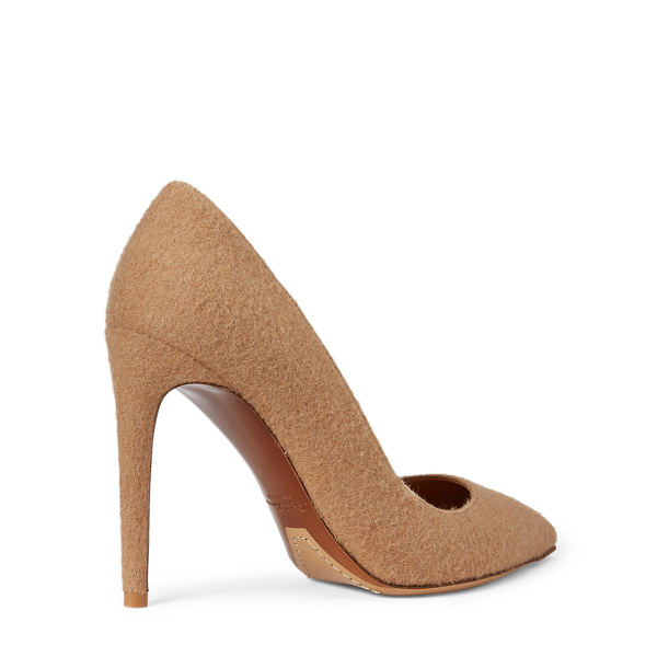 Camel Celia Camel-Hair Pump Ralph Lauren Collection 3