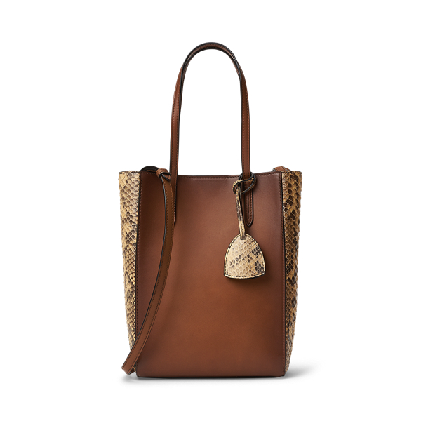 Python Mini Modern Tote Ralph Lauren Collection 1