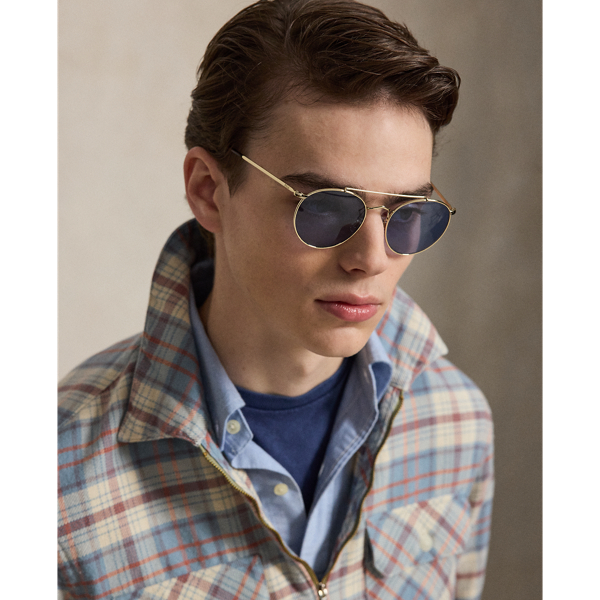 Retro Round Metal Sunglasses
