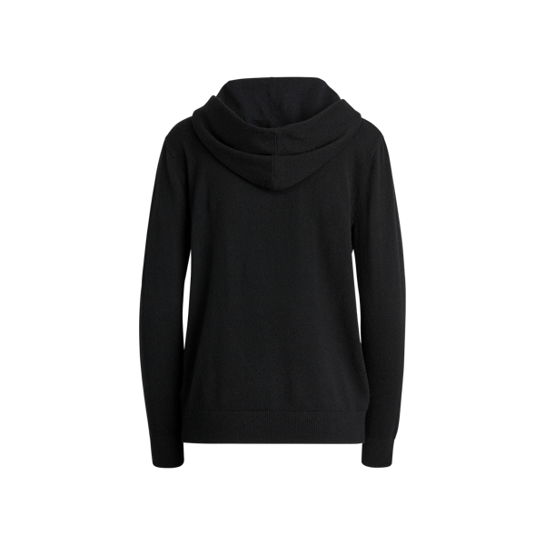 Black Cashmere Hoodie Ralph Lauren Collection 2