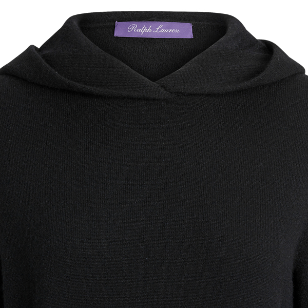 Black Cashmere Hoodie Ralph Lauren Collection 3