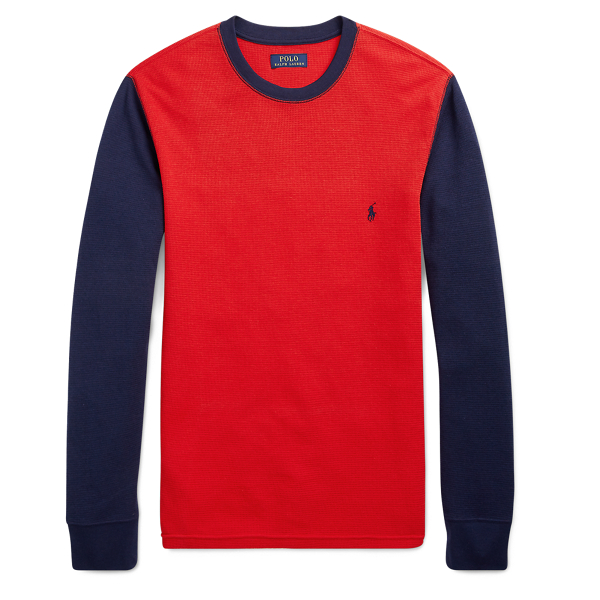 Color Blocked Thermal Shirt