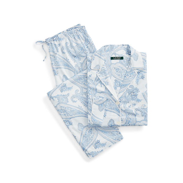 Paisley Cotton Sleep Set Lauren 1
