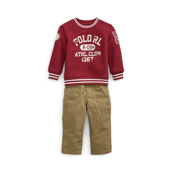 Graphic Sweatshirt & Trouser Set Baby Boy 1
