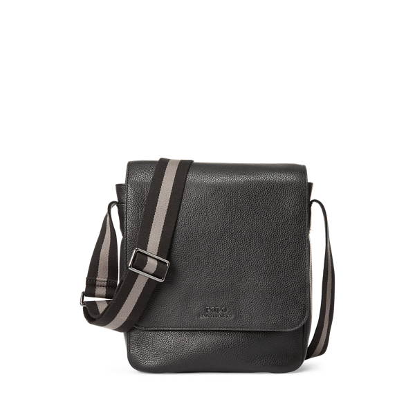 Pebbled Leather Flight Bag Polo Ralph Lauren 1