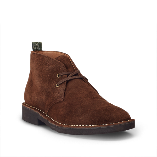 Chocolate Brown Talan Suede Chukka Boot Polo Ralph Lauren 2