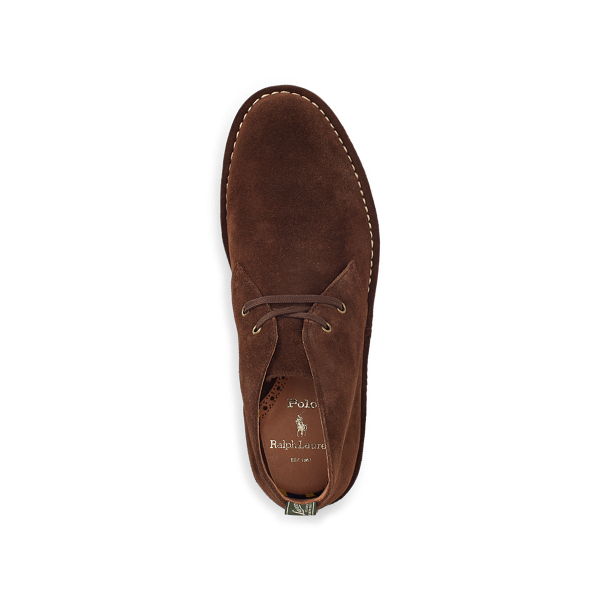 Chocolate Brown Talan Suede Chukka Boot Polo Ralph Lauren 3
