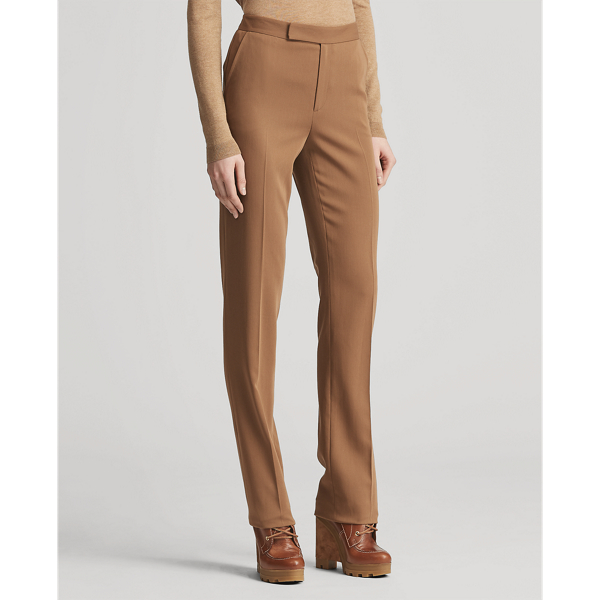 Cognac Seth Wool Gabardine Trouser Ralph Lauren Collection 3