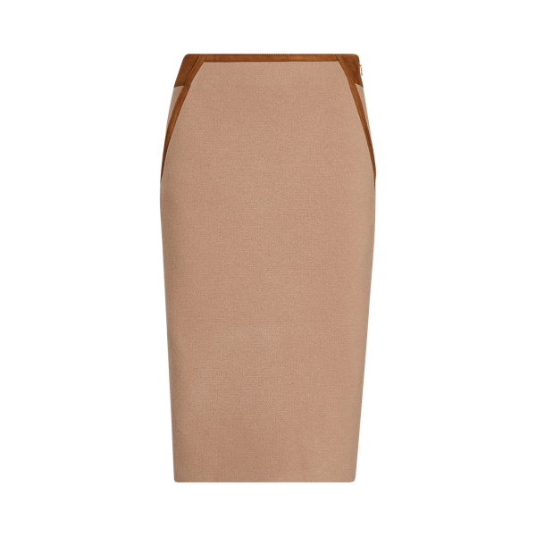 Bleistiftrock mit Kaschmir Ralph Lauren Collection in 1