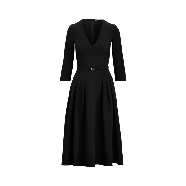 Raeana Double-Faced Wool Dress Ralph Lauren Collection em 1
