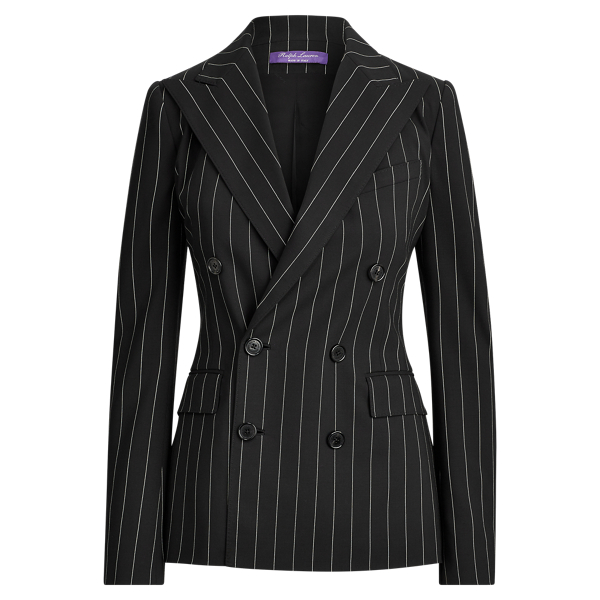 Chaqueta de lana Camden con raya de cuerda Ralph Lauren Collection en 1
