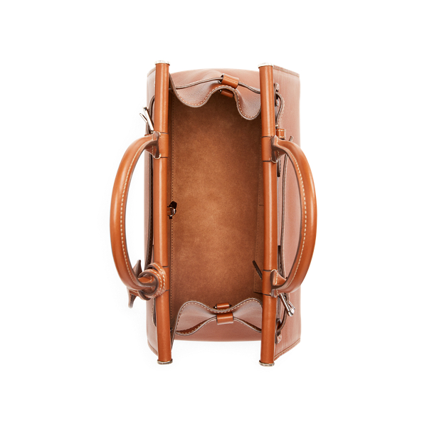 Gold RL50 Calfskin Large Bag Ralph Lauren Collection 5