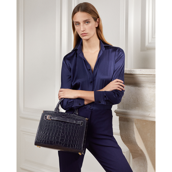 RL50 Alligator Medium Bag | Ralph Lauren