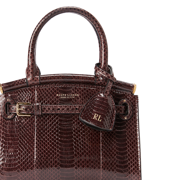 Bordeaux RL50 Ayers Mini Bag Ralph Lauren Collection 5