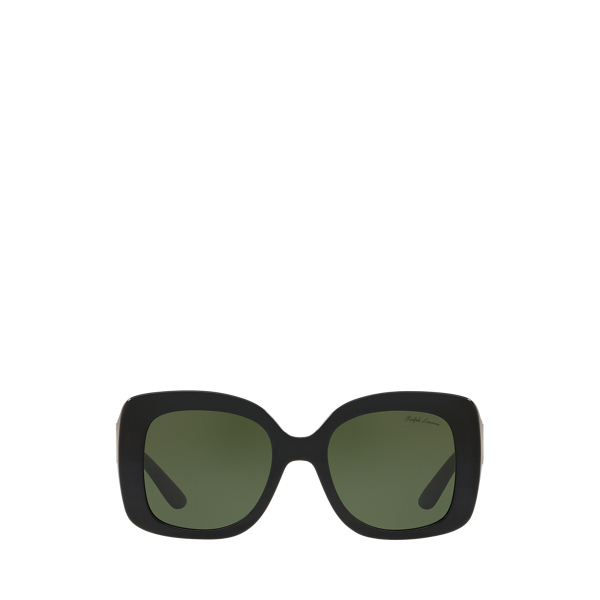 Hand-Tooled Square Sunglasses Ralph Lauren Collection 1