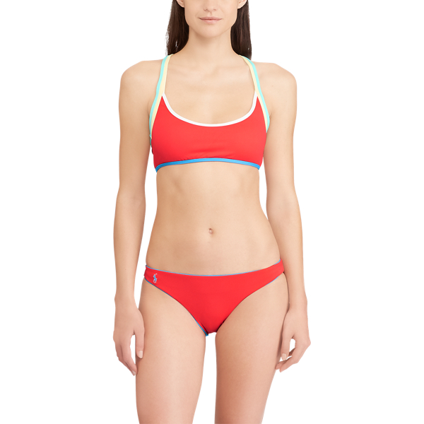 Blue Reversible Bikini Bottom Polo Ralph Lauren 2