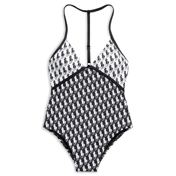Pony One-Piece Swimsuit Polo Ralph Lauren in 1