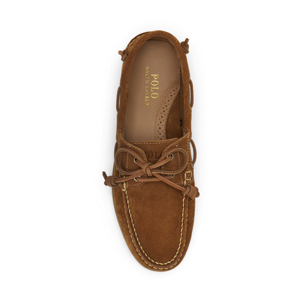 Polo Ralph Lauren 머톤 스웨이드 보트 슈즈 뉴 페일 러셋 6