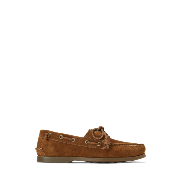 Ralph lauren suede boat shoes on sale