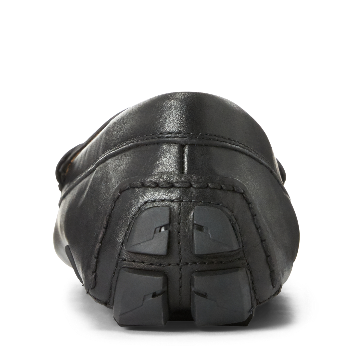 Ralph Lauren Anders Leather Driver, цвет: Чёрный — фото 2