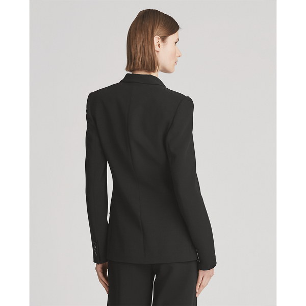 Black Elias Double-Faced Wool Jacket Ralph Lauren Collection 4