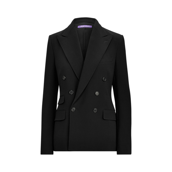Black Elias Double-Faced Wool Jacket Ralph Lauren Collection 2