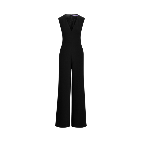 Black Rowen Wool Jumpsuit Ralph Lauren Collection 2