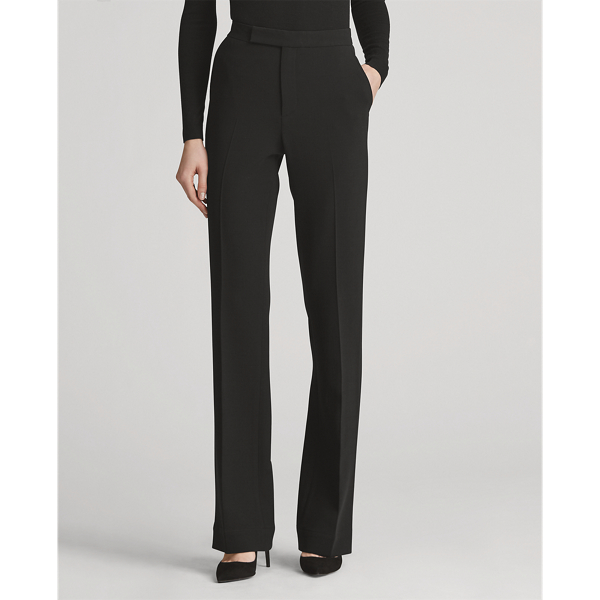 Black Quinlan Double-Faced Wool Trouser Ralph Lauren Collection 4
