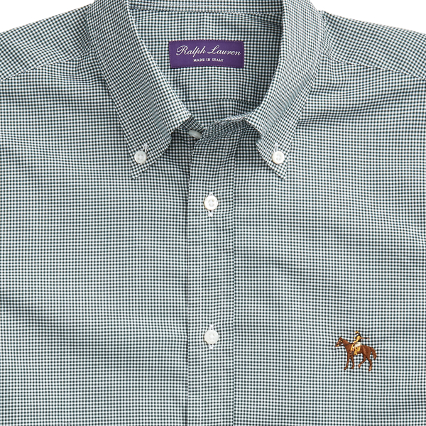 Forest And White Checked Shirt Purple Label 7