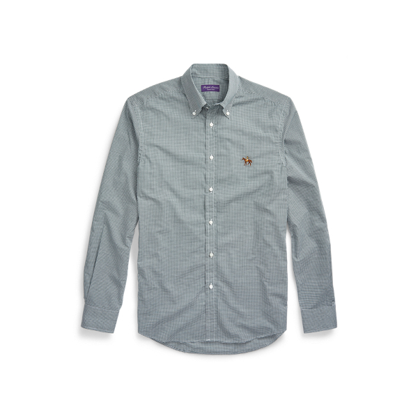 Forest And White Checked Shirt Purple Label 2