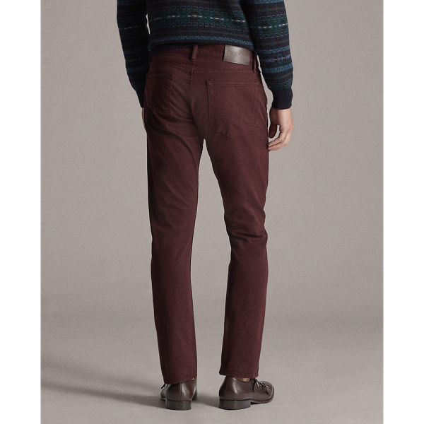 Burgundy Slim Fit Stretch Jean Purple Label 6