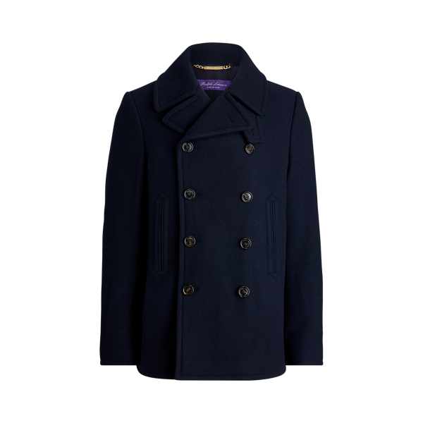 Ralph lauren men's double breasted pea coat online