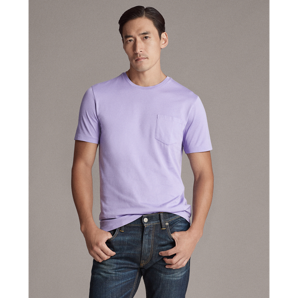 Pale Lavender Jersey Pocket T-Shirt Purple Label 1