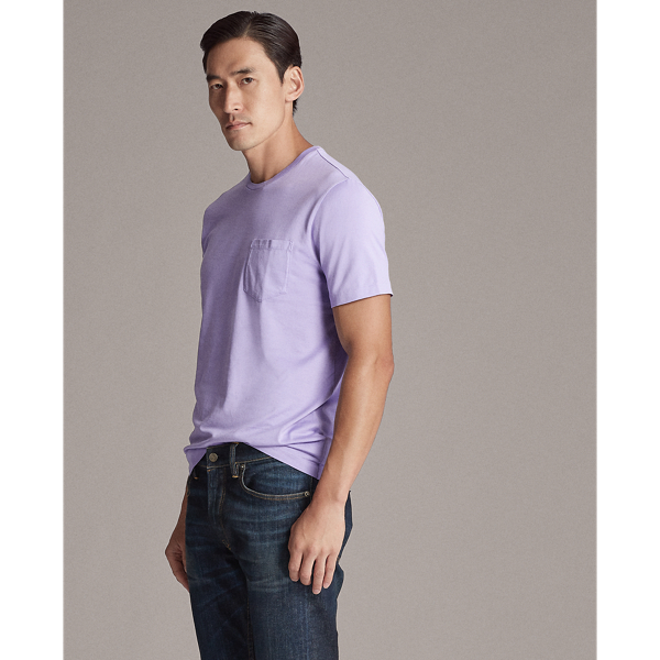 Pale Lavender Jersey Pocket T-Shirt Purple Label 4