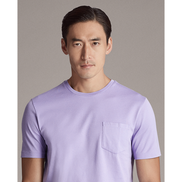 Pale Lavender Jersey Pocket T-Shirt Purple Label 6