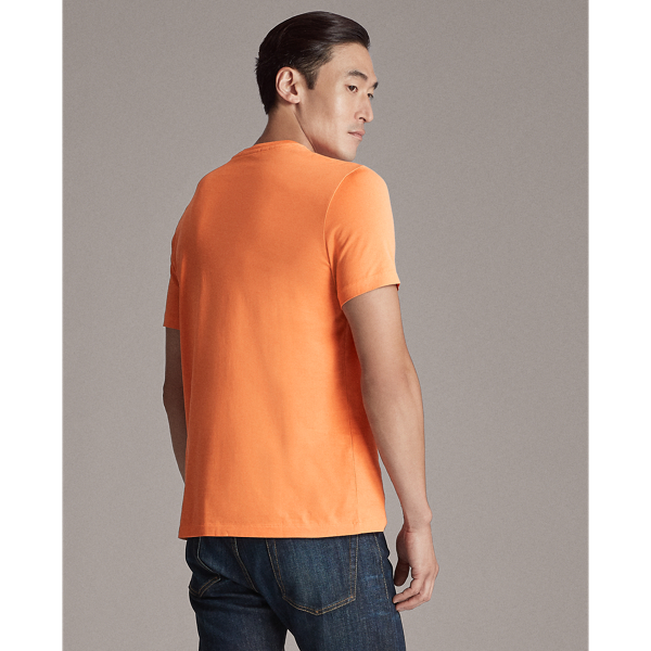 Sunset Orange Jersey Pocket T-Shirt Purple Label 5