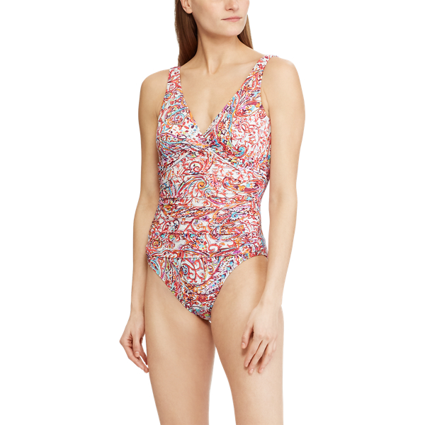 Plum Slimming Paisley One-Piece Lauren 2