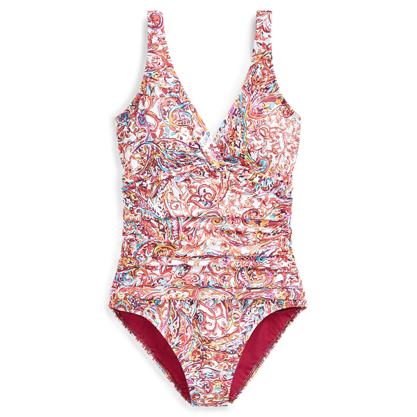 Slimming Paisley One-Piece Lauren 1