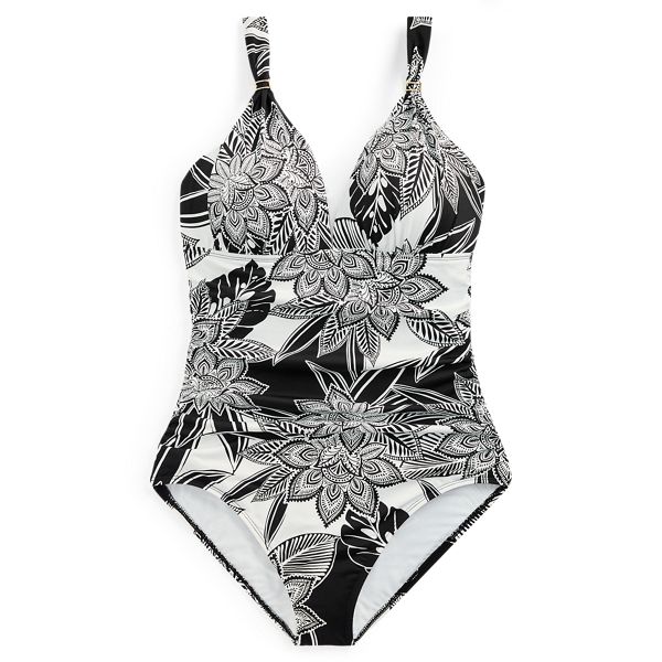 Slimming Floral Swimsuit Lauren 1